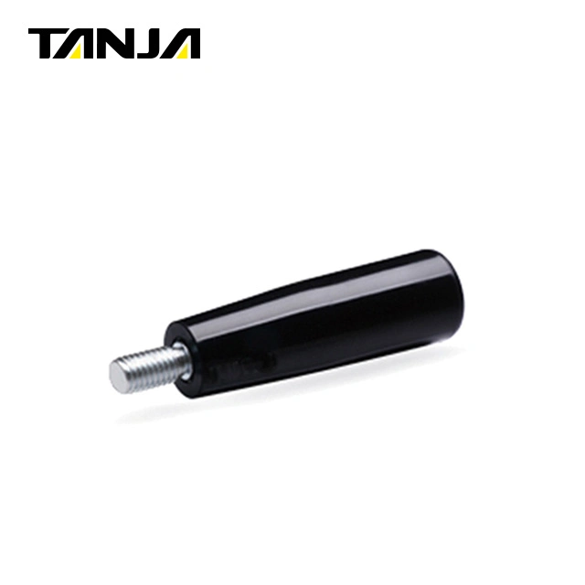 T26 Safety Quality Black Bakelite Male Revolving Handle Machine Turing Function Plastic Bakelite Handles