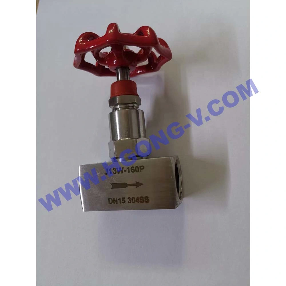 DIN/ANSI 304 316 6000psi High-Pressure Stainless Steel Needle Valve with Female NPT (Handwheel)