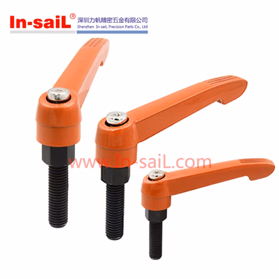 Verstellbare Klemmhebelgriffe aus Zinklegierung M8